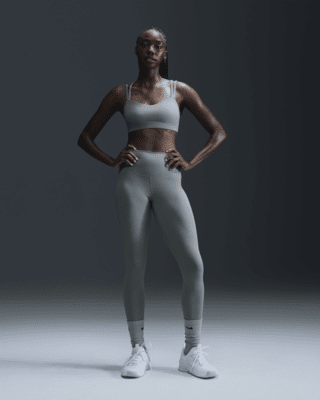 Nike Zenvy7/8-Leggings mit sanftem Halt und hohem Taillenbund für Damen