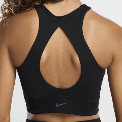 Nike One TwistLeicht gefütterter Sport-BH mit leichtem Halt und hohem Ausschnitt (Damen) Im Verkauf