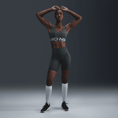 Nike Pro Indy PlungeGepolsterter Sport-BH mit mittlerem Halt Online