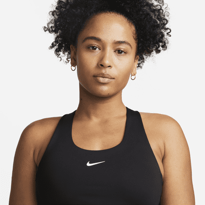 Nike SwooshGepolstertes Sport-BH-Tanktop mit mittlerem Halt für Damen Limitierter Zeitrabatt