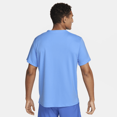 Nike MilerNike Dri-FIT UV Kurzarm-Laufoberteil für Herren Großer Ausverkauf