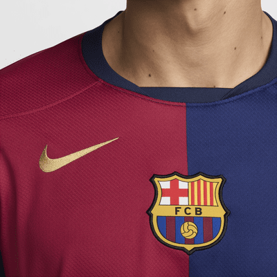 FC Barcelona 2024/25 Stadium HomeNike Replika-Longsleeve-Fußballtrikot mit Nike Dri-FIT-Technologie (Herren) Online Shopping