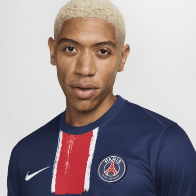 Paris Saint-Germain 2024/25 Stadium HomeNike Dri-FIT Replika-Fußballtrikot (Herren) Exklusive Angebote