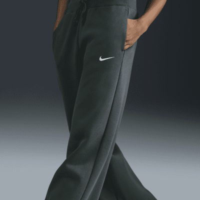 Nike Sportswear Phoenix FleeceDamen-Trainingshose mit hohem Taillenbund und weitem Bein zollfrei
