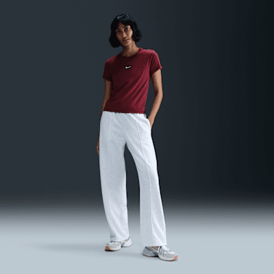 Nike Sportswear Chill KnitKurz-T-Shirt mit schmaler Passform für Damen Angebote