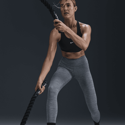 Nike OneLeggings in voller Länge mit hohem Bund für Damen Kostenloser Versand