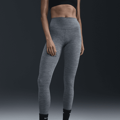 Nike OneLeggings in voller Länge mit hohem Bund für Damen Kostenloser Versand