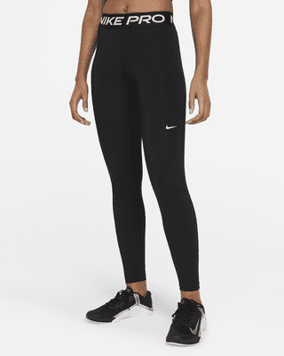 Nike ProLeggings mit mittelhohem Bund und Mesh-Einsatz für Damen