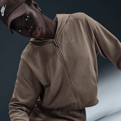 Nike Sportswear Chill TerryFrench Terry-Hoodie mit durchgehendem Reißverschluss für Damen Fabrikpreis
