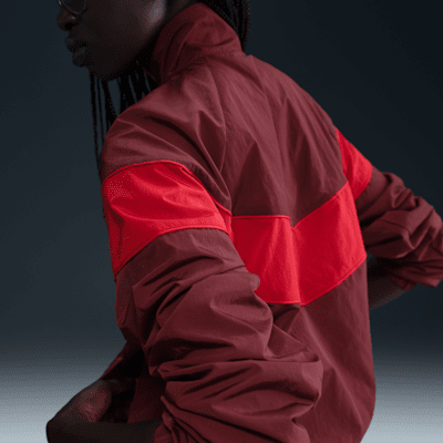 Nike WindrunnerLockere UV-Webjacke mit durchgehendem Reißverschluss (Damen) Exklusive Angebote