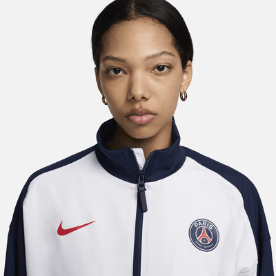Paris Saint-Germain StrikeNike Fußballjacke für Damen mit Dri-FIT-Technologie Tiefpreis