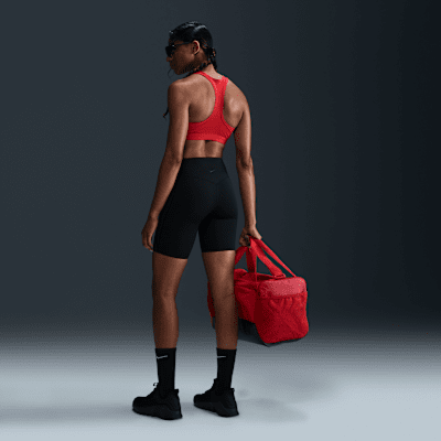 Nike UniversaBike-Shorts mit mittlerem Halt hohem Bund und Taschen für Damen (ca. 20 cm) Nur noch ein Tag übrig