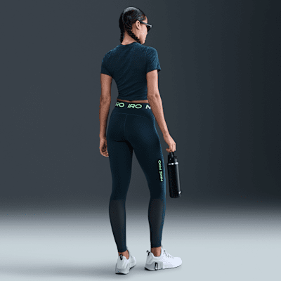 Nike ProLeggings in voller Länge mit Mesh-Einsatz (Damen) Clearance-Verkauf