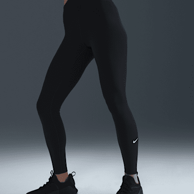 Nike OneLeggings in voller Länge mit hohem Bund für Damen Fabrikladen