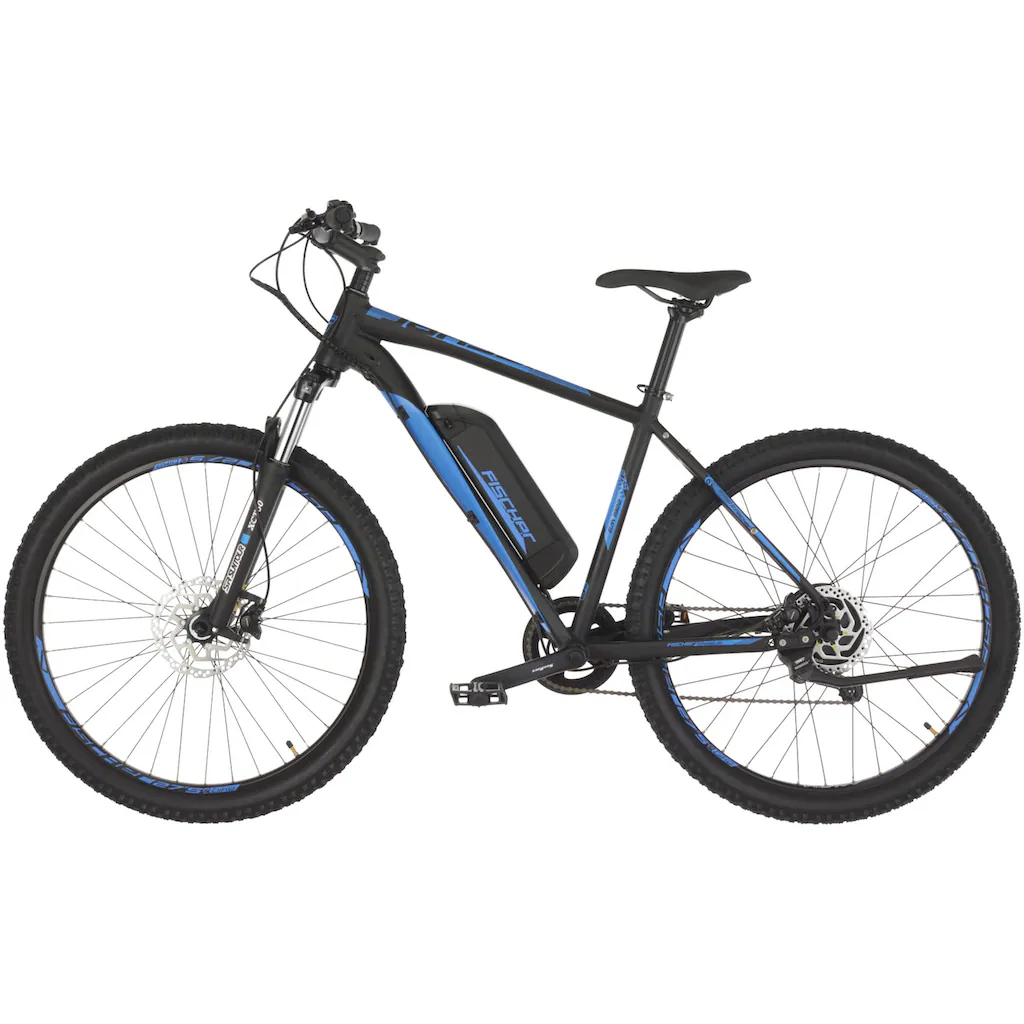 FISCHER Fahrrad E-Bike »MONTIS EM 1922 418 48 sw« 9 Gang Shimano Altus Kettenschaltung (mit Akku-Ladegerät-mit Werkzeug) auf Rechnung kaufen Top Angebot