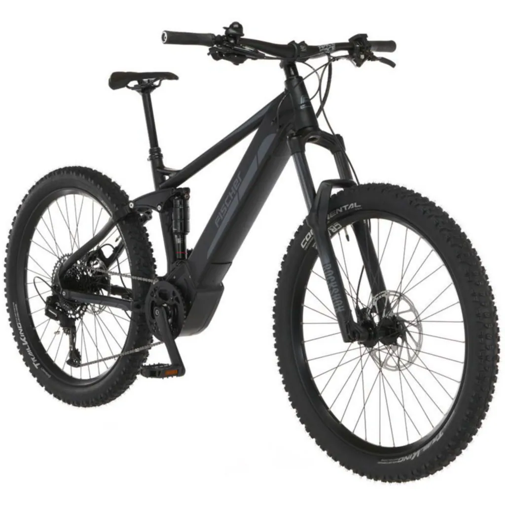 FISCHER Fahrrad E-Bike »MONTIS 6.0i Fully 504 44« 12 Gang SRAM SX 11-50 Kettenschaltung Pedelec Elektrofahrrad für Damen u. Herren MTB Mountainbike Online Outlet