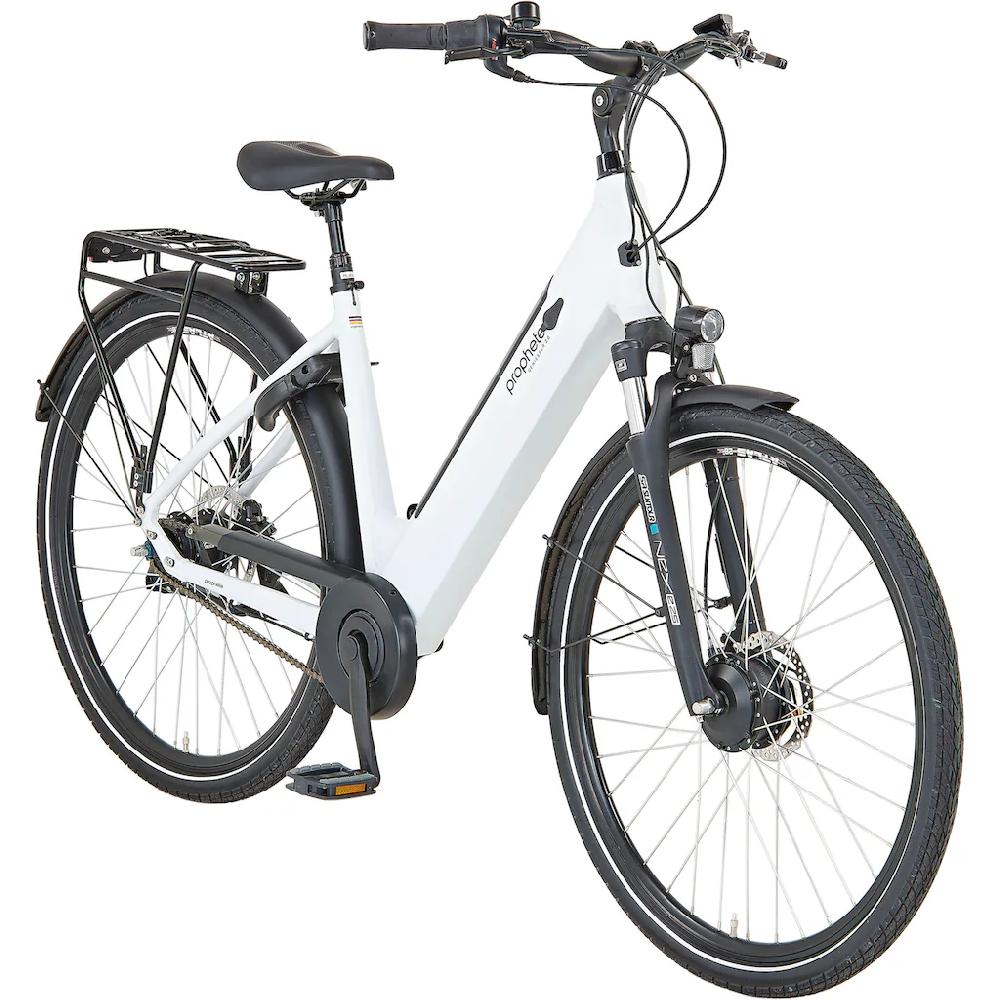 Prophete E-Bike »Geniesser 2.0« 7 Gang Shimano Nexus Frontmotor 250 W (mit integr. Rahmenschloss) Pedelec Elektrofahrrad für Damen u. Herren Cityrad auf Rechnung online kaufen Exklusive Angebote