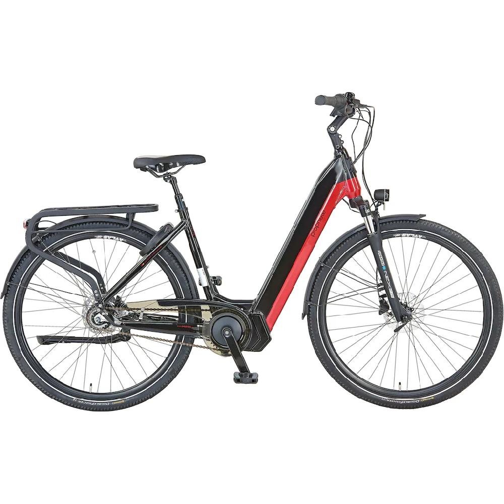 Prophete E-Bike »Geniesser 5.0« 7 Gang Shimano Nexus Mittelmotor 250 W (mit integr. Rahmenschloss ART zertifiz.) Pedelec Elektrofahrrad für Damen u. Herren Cityrad auf Rechnung bestellen