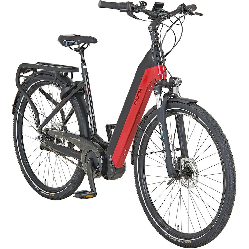 Prophete E-Bike »Geniesser 5.0« 7 Gang Shimano Nexus Mittelmotor 250 W (mit integr. Rahmenschloss ART zertifiz.) Pedelec Elektrofahrrad für Damen u. Herren Cityrad auf Rechnung bestellen Große Rabatte