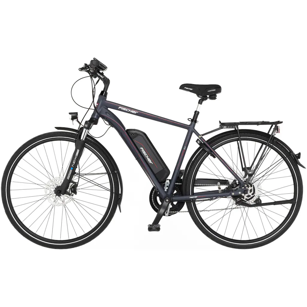 FISCHER Fahrrad E-Bike »VIATOR 2.0 Herren 422« 8 Gang Shimano Acera Pedelec Elektrofahrrad für Herren Trekkingrad Räumungsverkauf