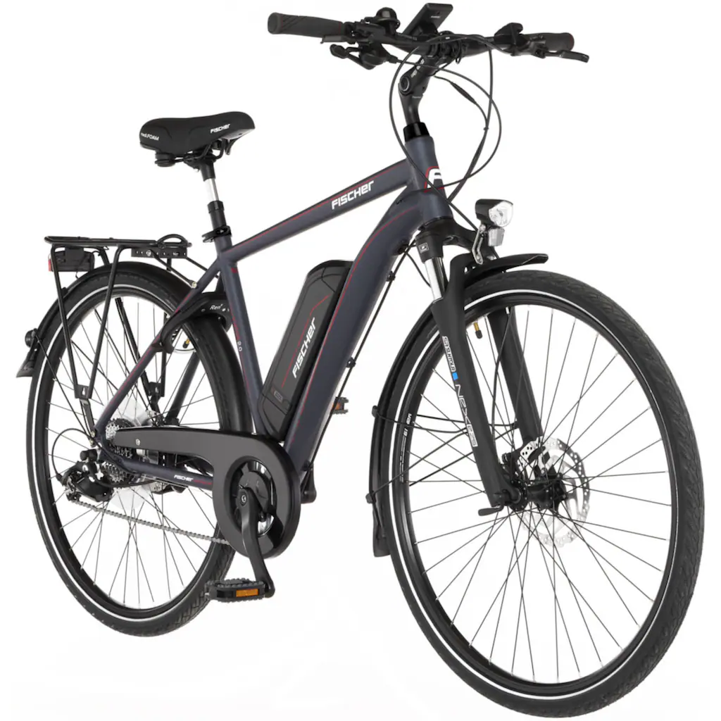 FISCHER Fahrrad E-Bike »VIATOR 2.0 Herren 422« 8 Gang Shimano Acera Pedelec Elektrofahrrad für Herren Trekkingrad Räumungsverkauf