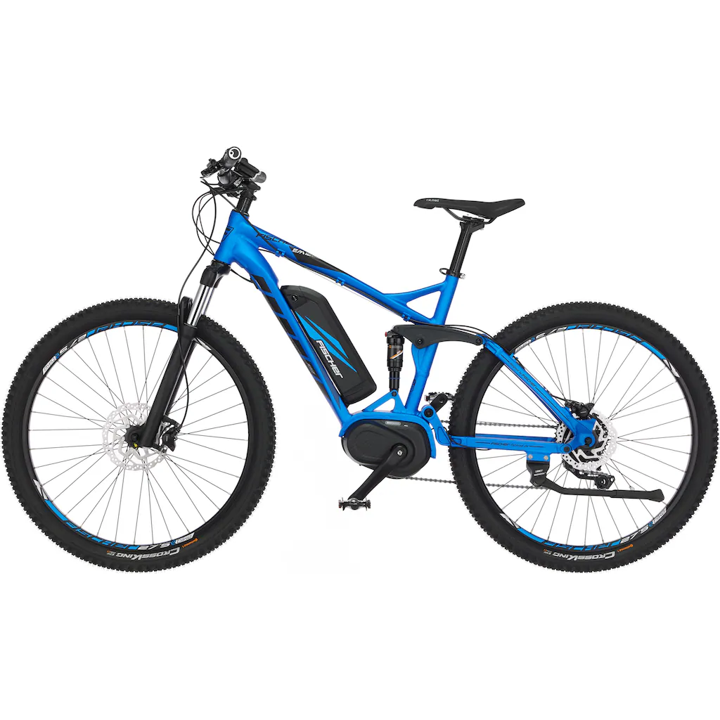 FISCHER Fahrrad E-Bike »MONTIS EM 1862 557« 10 Gang Pedelec Elektrofahrrad für Damen u. Herren MTB Mountainbike Kauf eins, bekomm eins gratis