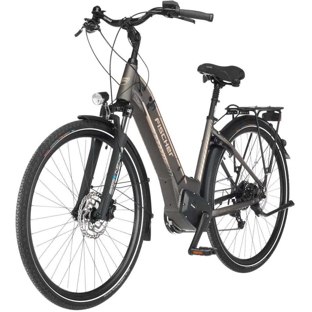 FISCHER Fahrrad E-Bike »CITA 6.0i 504« 10 Gang Pedelec Elektrofahrrad für Damen u. Herren Cityrad Riesige Ersparnisse