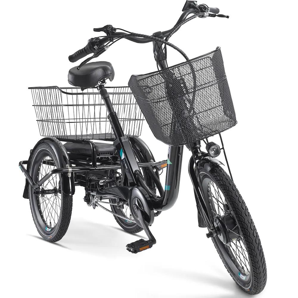 Telefunken E-Bike »TC500« 3 Gang Frontmotor 250 W Pedelec Elektrofahrrad für Damen u. Herren Dreirad auf Raten Begrenzte Freigabe