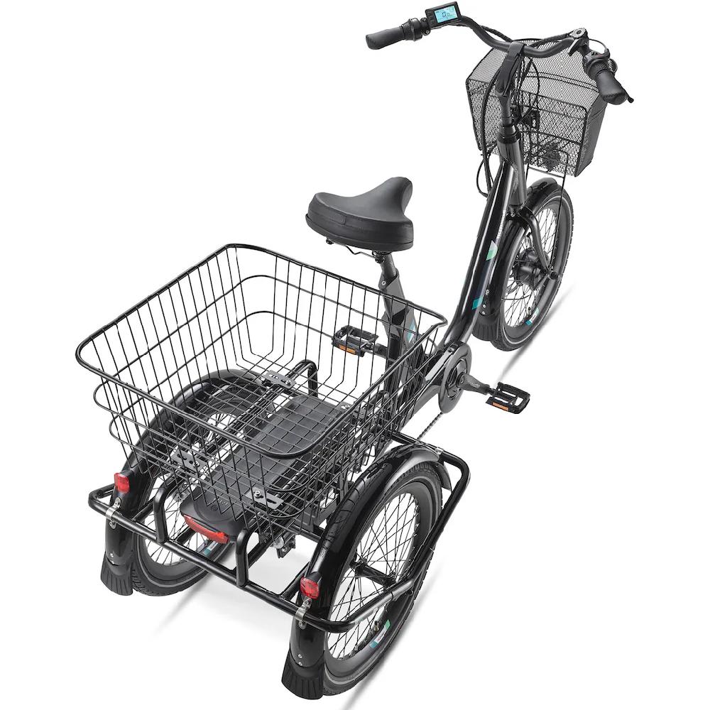 Telefunken E-Bike »TC500« 3 Gang Frontmotor 250 W Pedelec Elektrofahrrad für Damen u. Herren Dreirad auf Raten Begrenzte Freigabe