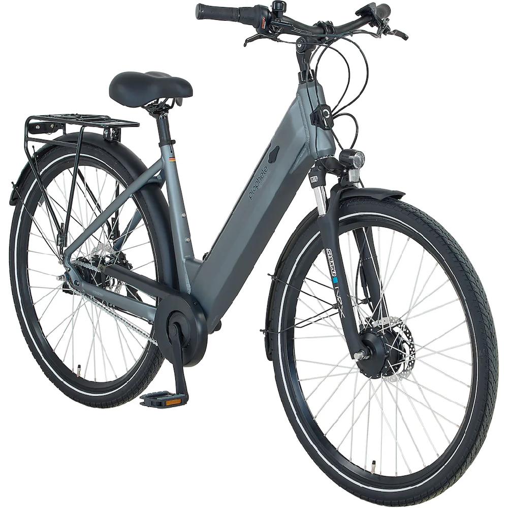 Prophete E-Bike »Geniesser 2.8« 7 Gang Shimano Nexus Frontmotor 250 W Pedelec Elektrofahrrad für Damen u. Herren Cityrad auf Rechnung bestellen Letzte 3 Tage