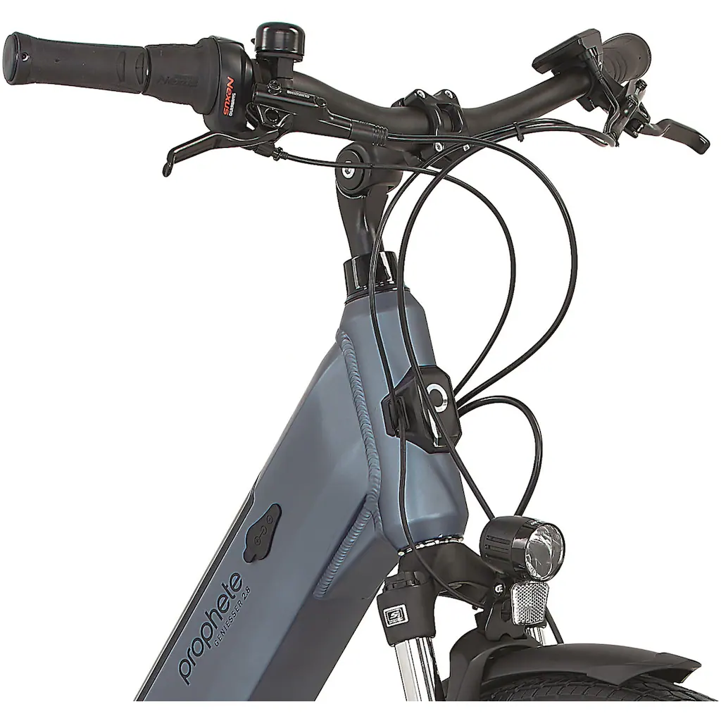 Prophete E-Bike »Geniesser 2.8« 7 Gang Shimano Nexus Frontmotor 250 W Pedelec Elektrofahrrad für Damen u. Herren Cityrad auf Rechnung bestellen Letzte 3 Tage