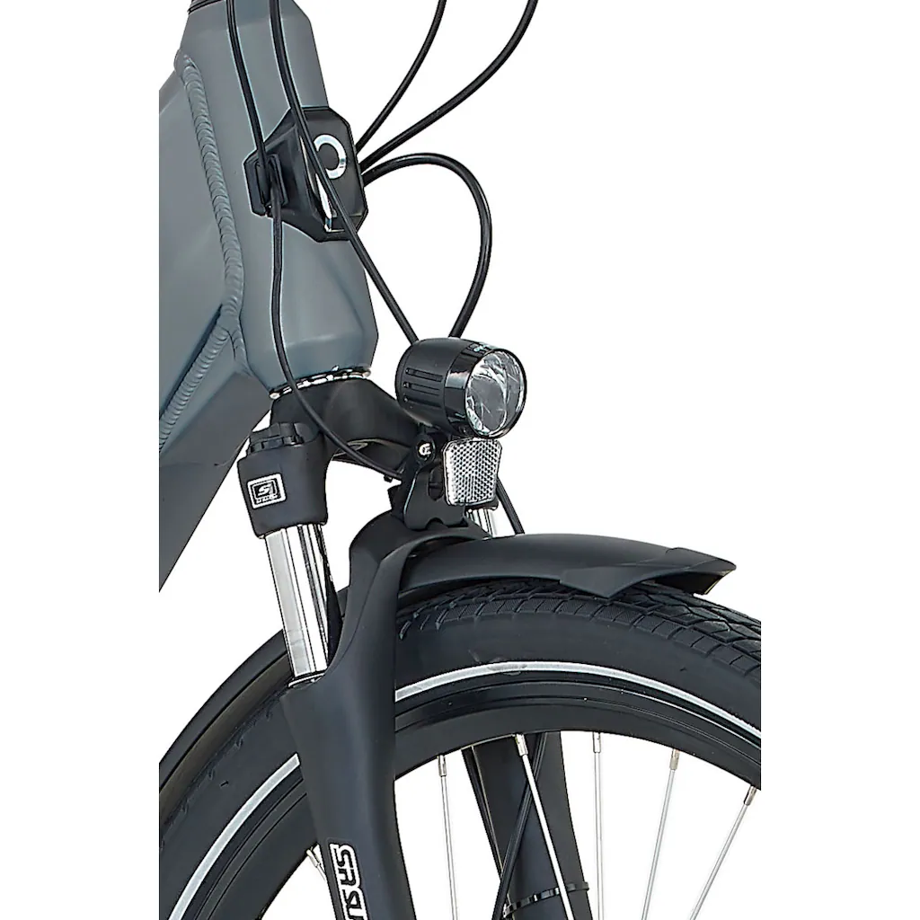 Prophete E-Bike »Geniesser 2.8« 7 Gang Shimano Nexus Frontmotor 250 W Pedelec Elektrofahrrad für Damen u. Herren Cityrad auf Rechnung bestellen Letzte 3 Tage