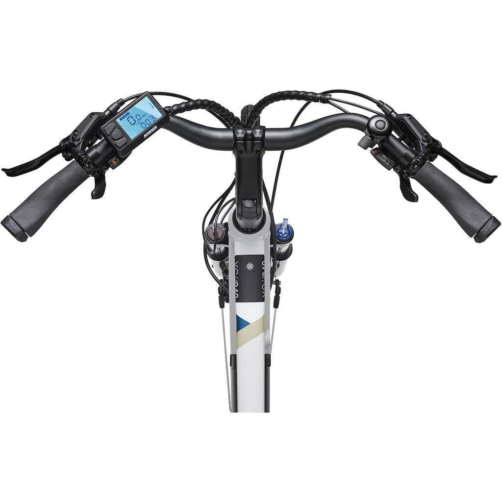 Telefunken E-Bike »Expedition XC940« 24 Gang Shimano Acera Heckmotor 250 W (ca. 100 km Reichweite-hydraulische Scheibenbremsen-Straßenzulassung) Trekking Elektrofahrrad Damen 28 Zoll 36 V 417 6 Wh Akku Pedelec Neueste Stile