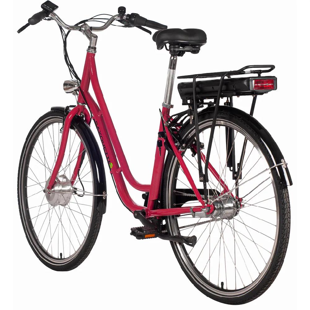 SAXONETTE E-Bike »Fashion Plus 2.0« 7 Gang Shimano Frontmotor 250 W Pedelec Elektrofahrrad für Damen u. Herren Cityrad Letzte 2 Tage