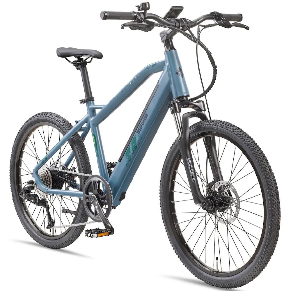Telefunken E-Bike »Aufsteiger M915« 8 Gang Heckmotor 250 W Pedelec Elektrofahrrad für Damen u. Herren MTB Mountainbike auf Raten Bis zu 60% Rabatt