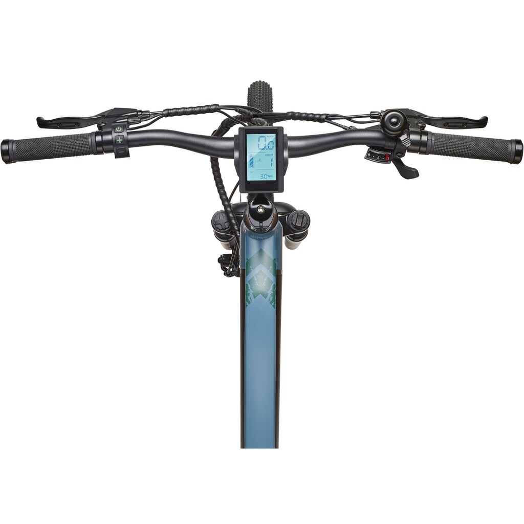 Telefunken E-Bike »Aufsteiger M915« 8 Gang Heckmotor 250 W Pedelec Elektrofahrrad für Damen u. Herren MTB Mountainbike auf Raten Bis zu 60% Rabatt