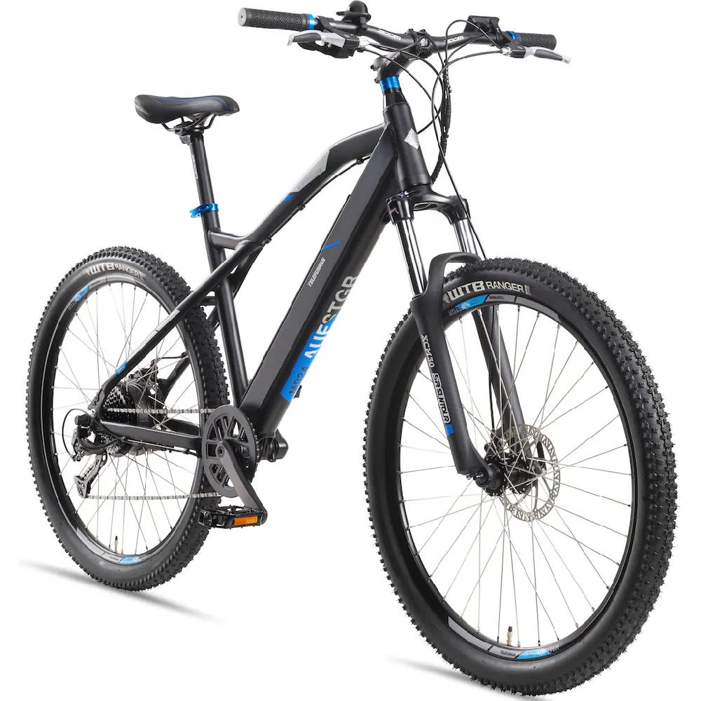 Telefunken E-Bike »Aufsteiger M924« 9 Gang Shimano Altus Heckmotor 250 W (36 V 504 Wh Akku-ca. 100 km Reichweite-Geländebike off road) Mountainbike MTB Elektrofahrrad Damen Herren 27 5 / 29 Zoll Pedelec auf Rechnung bestellen Sonderangebot der Fabrik
