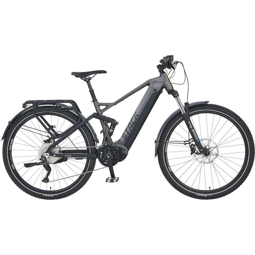 Prophete E-Bike »Stack 5.8« 10 Gang Shimano Deore Mittelmotor 250 W Clearance-Verkauf