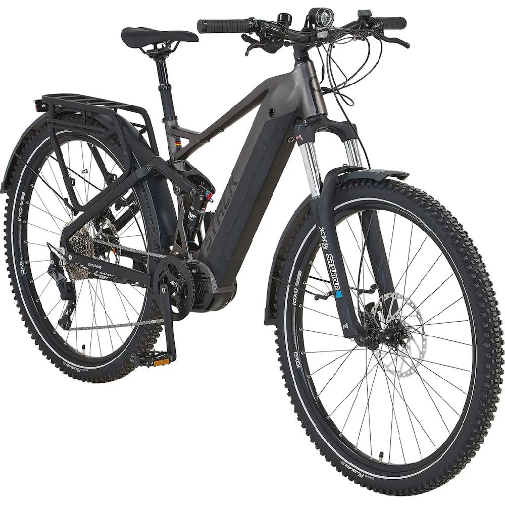 Prophete E-Bike »Stack 5.8« 10 Gang Shimano Deore Mittelmotor 250 W Clearance-Verkauf