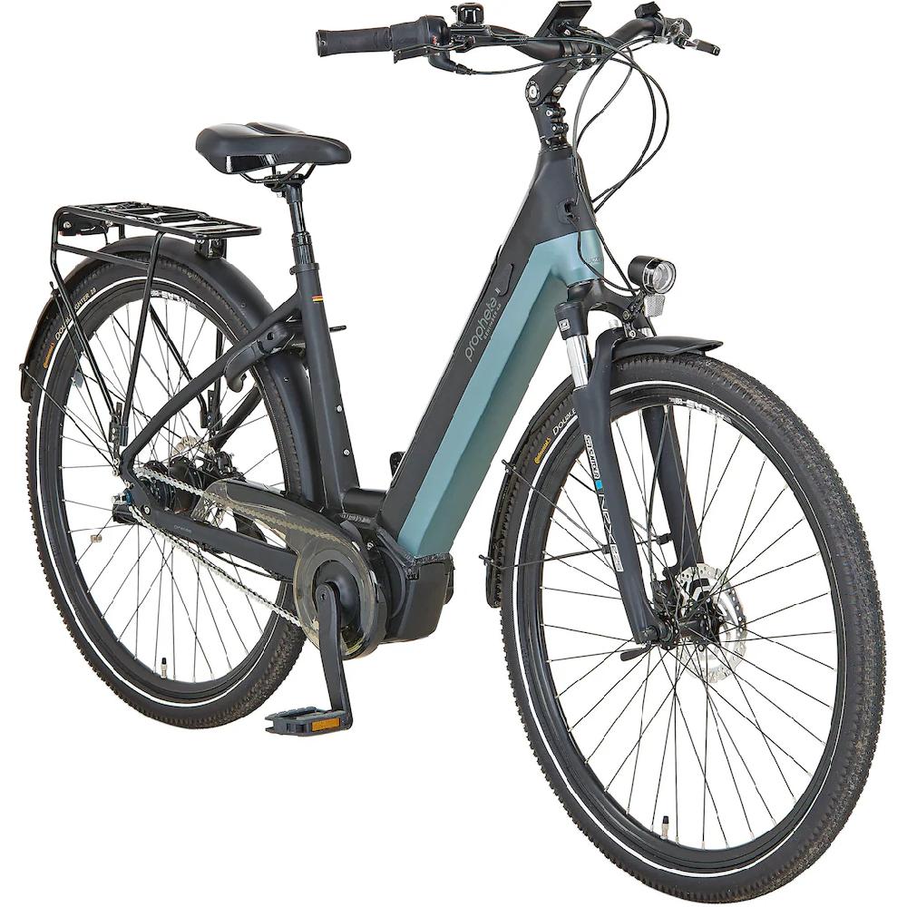 Prophete E-Bike »Geniesser 4.0« 7 Gang Shimano Nexus Mittelmotor 250 W (mit integr. Rahmenschloss ART zertifiz.) Pedelec Elektrofahrrad für Damen u. Herren Cityrad auf Rechnung kaufen 2025