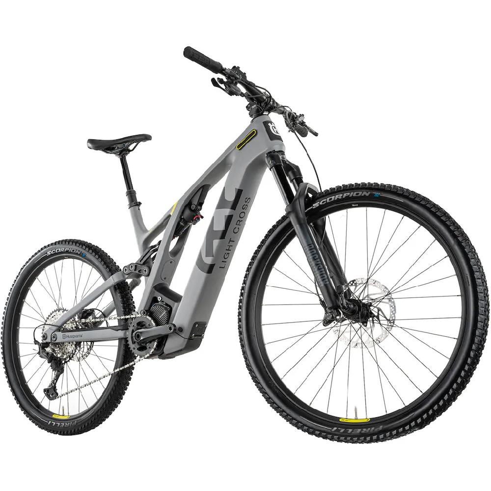 Husqvarna E-BICYCLES E-Bike »E-Mountainbike Light Cross LC5 M« 12 Gang Shimano Deore XT Mittelmotor 250 W Pedelec Elektrofahrrad für Herren u. Damen MTB Mountainbike auf Rechnung bestellen Outlet