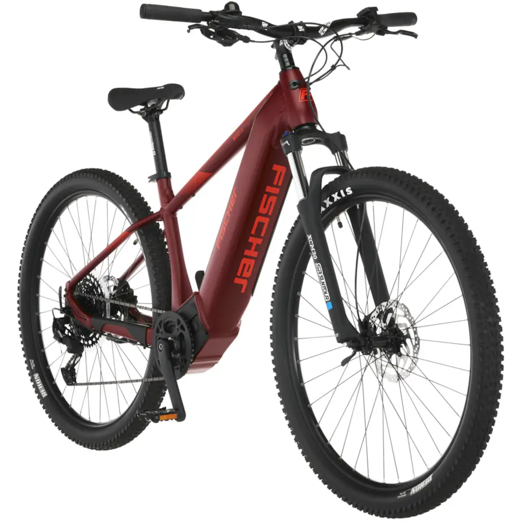 FISCHER Fahrrad E-Bike »MONTIS 7.0I 630« 12 Gang SRAM SX 11-50 Mittelmotor 250 W (Schloss) Pedelec Elektrofahrrad für Damen u. Herren MTB Mountainbike auf Rechnung bestellen Hotsell