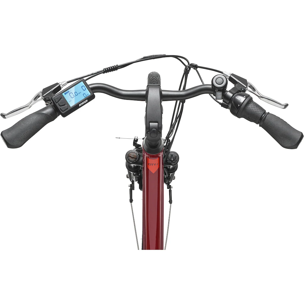 Telefunken E-Bike »Multitalent RC845« 7 Gang Shimano Frontmotor 250 W (28 Zoll Straßenzulassung ca. 100 km Reichweite) Pedelec Elektrofahrrad für Herren u. Damen tiefer Einstieg Cityrad auf Rechnung Limitierter Zeitrabatt