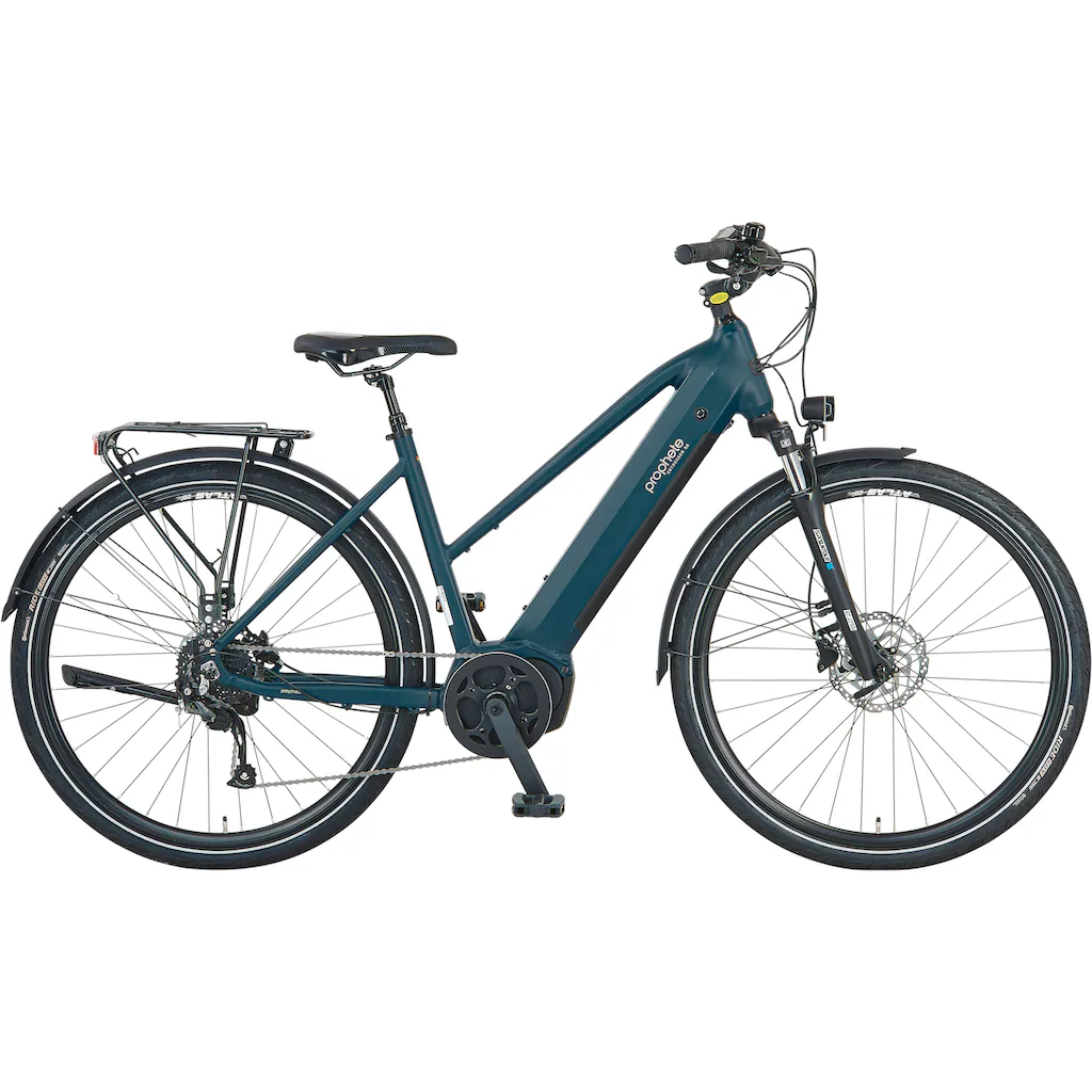 Prophete E-Bike »Entdecker 3.0« 9 Gang Shimano Mittelmotor 250 W Pedelec Elektrofahrrad für Damen Trekkingrad auf Raten