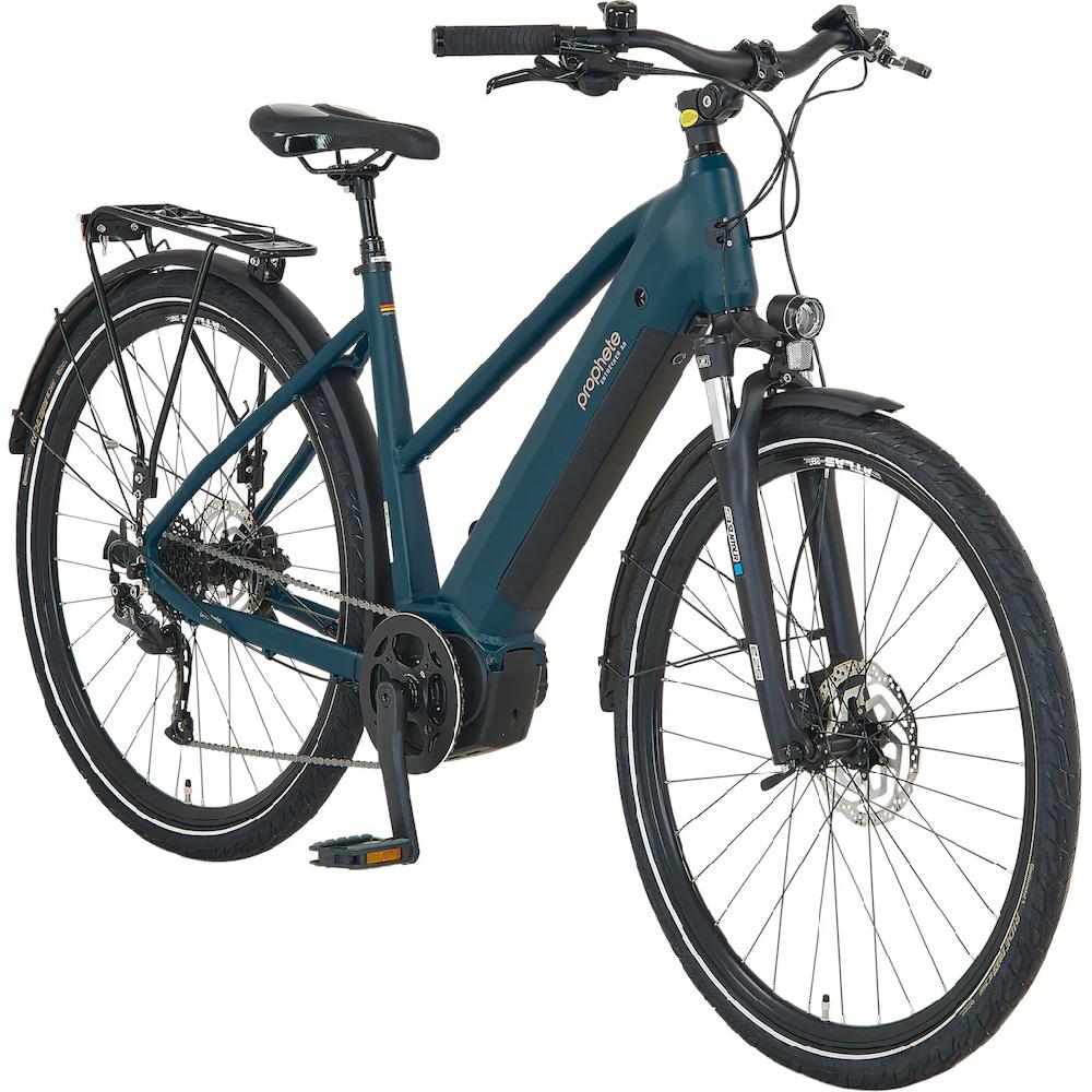 Prophete E-Bike »Entdecker 3.0« 9 Gang Shimano Mittelmotor 250 W Pedelec Elektrofahrrad für Damen Trekkingrad auf Raten Sonderangebot