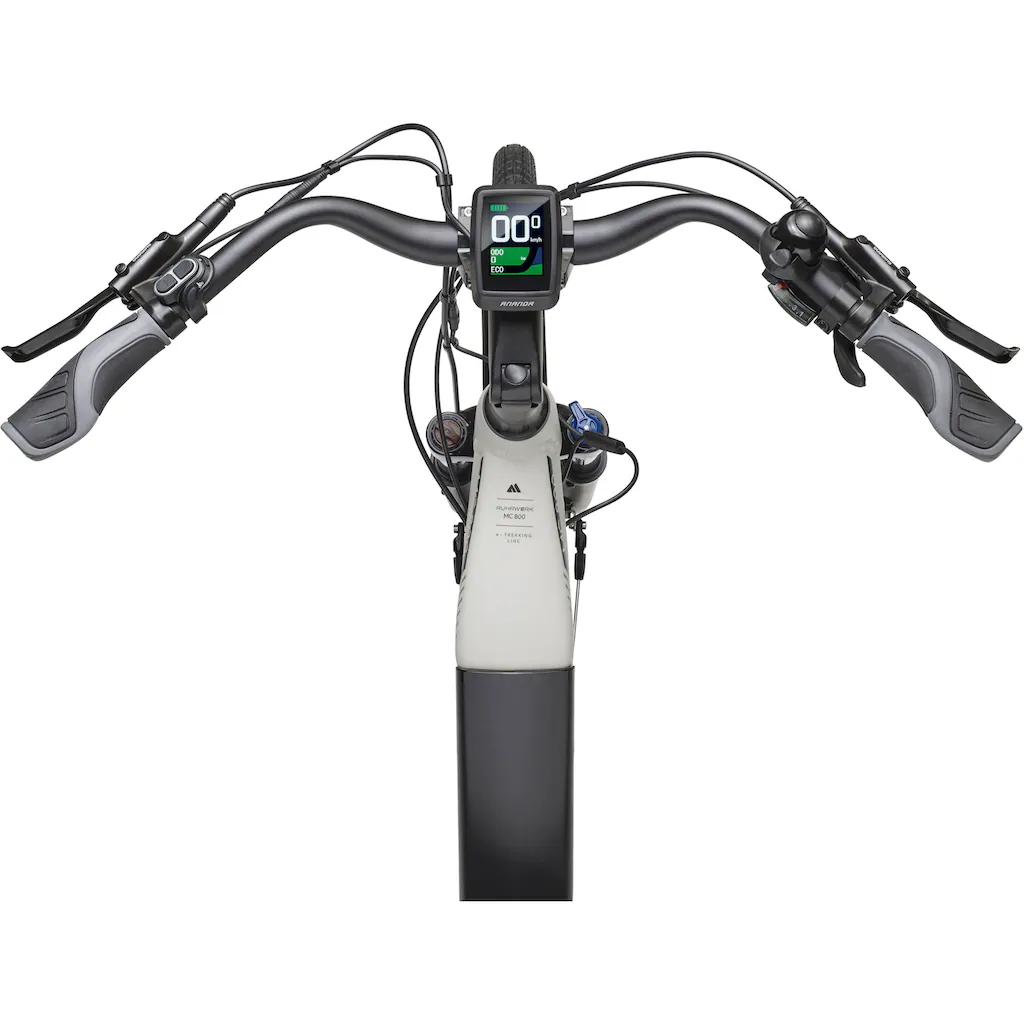 RUHRWERK E-Bike »MC800« 8 Gang Shimano Acera Mittelmotor 250 W Pedelec Elektrofahrrad für Damen u. Herren Cityrad auf Rechnung Rabatt