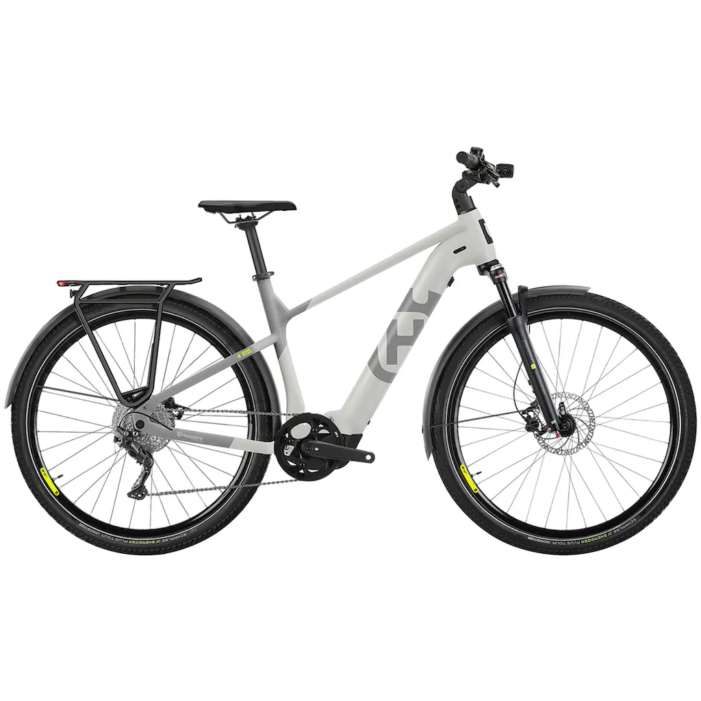 Husqvarna E-BICYCLES E-Bike »E-Trekkingbike Grand Pather 4« 11 Gang Tektro RD-M550 Mittelmotor 250 W (28 Zoll Yamaha Motor Scheibenbremsen mit Straßenzulassung) Pedelec Elektrofahrrad für Herren Trekkingrad auf Raten