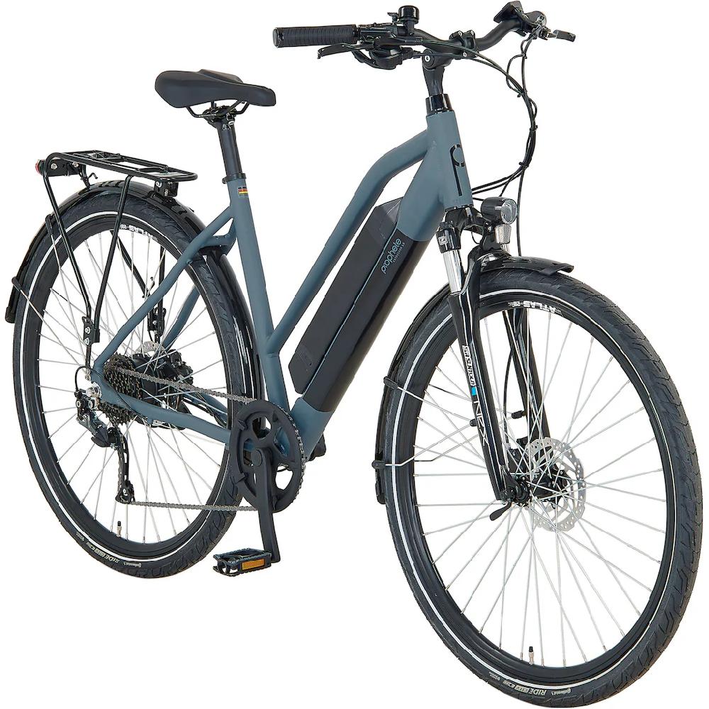 Prophete E-Bike »Entdecker 1.8« 8 Gang Shimano Altus Heckmotor 250 W Pedelec Elektrofahrrad für Damen Trekkingrad Exklusivangebot