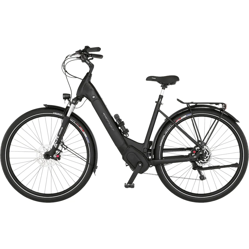 FISCHER Fahrrad E-Bike »CITA 8.0I 711« 10 Gang Shimano Nexus Mittelmotor 250 W (Schloss) Pedelec Elektrofahrrad für Damen u. Herren Cityrad auf Rechnung online bestellen Weihnachtsangebot
