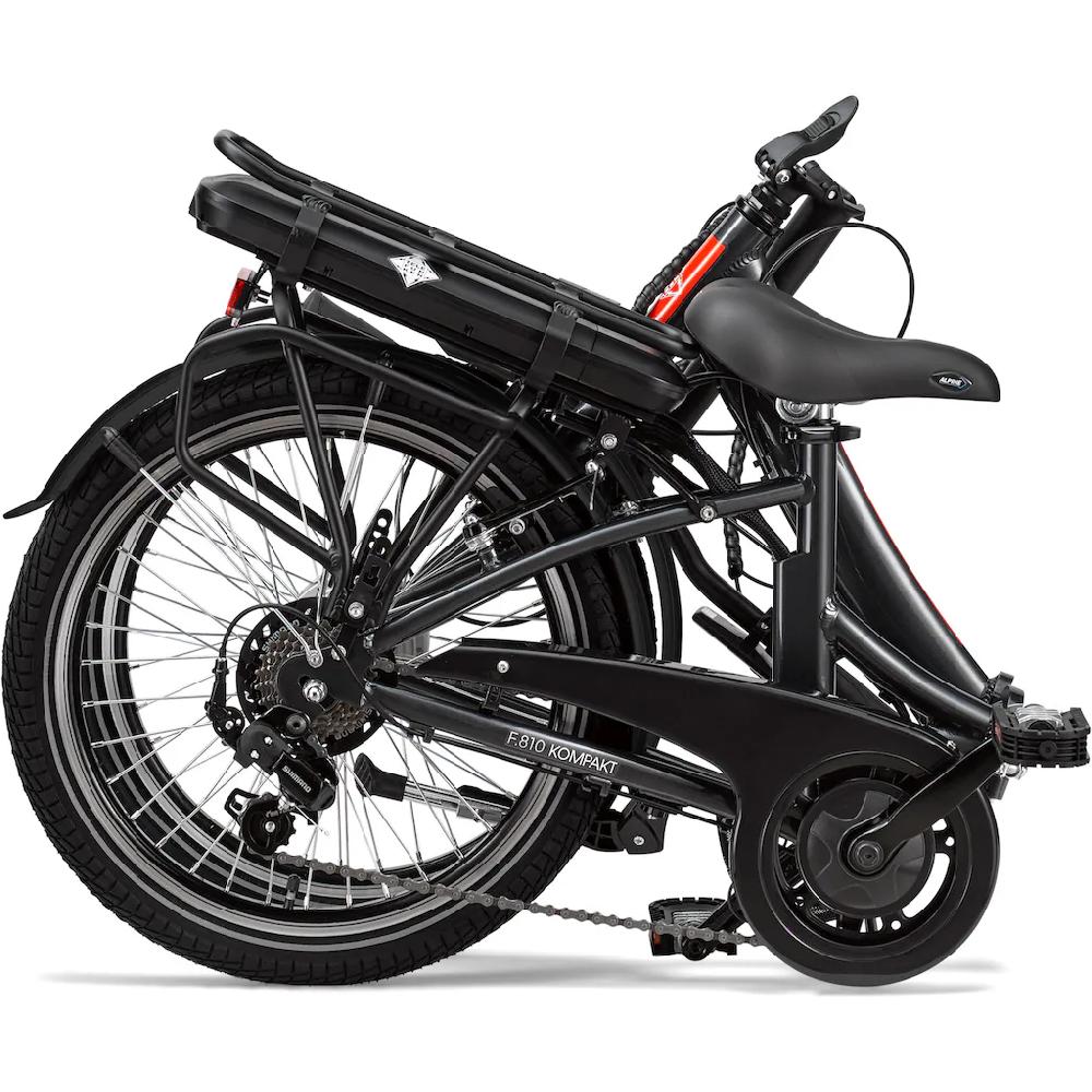 Telefunken E-Bike »Kompakt F810« 7 Gang Shimano Shimano Tourney Frontmotor 250 W Pedelec Elektrofahrrad für Damen u. Herren Faltrad auf Rechnung Jubiläumsangebot